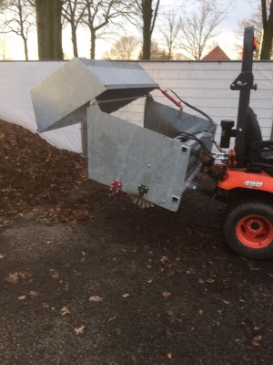 SCK-machinery PC150-SHD paddock cleaner / gras en bladveger